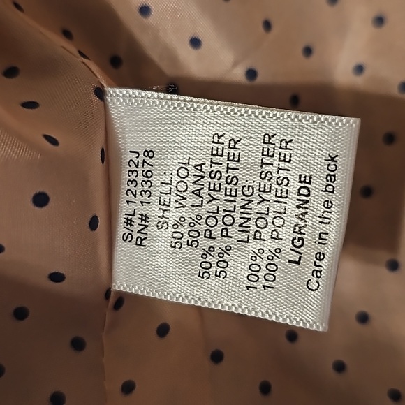 Love Tree Wool Blazer, Size Large - Picture 6 of 13